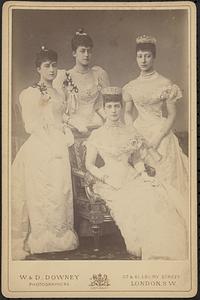 Princesses of Wales, Victoria, Maude, Louise, Alexandra became Queen 1901