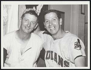 After victory L.R. Dick Donovan Catcher Romano - who had 3 hits, RBI