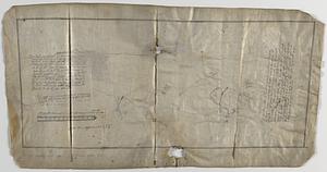 Plat map for Mount Wollaston Farm, Braintree, Massachusetts-Bay Colony