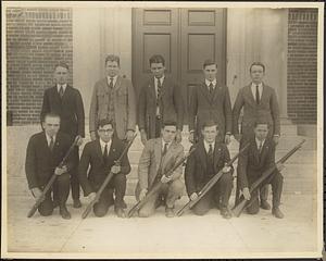 Boston Latin School 1922-23 Rifle Team