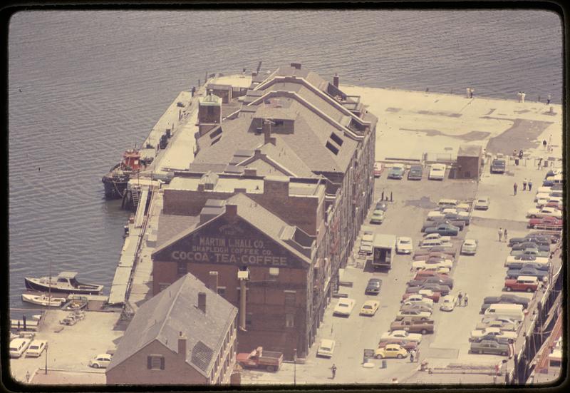 Long Wharf from the Custom House Tower Boston