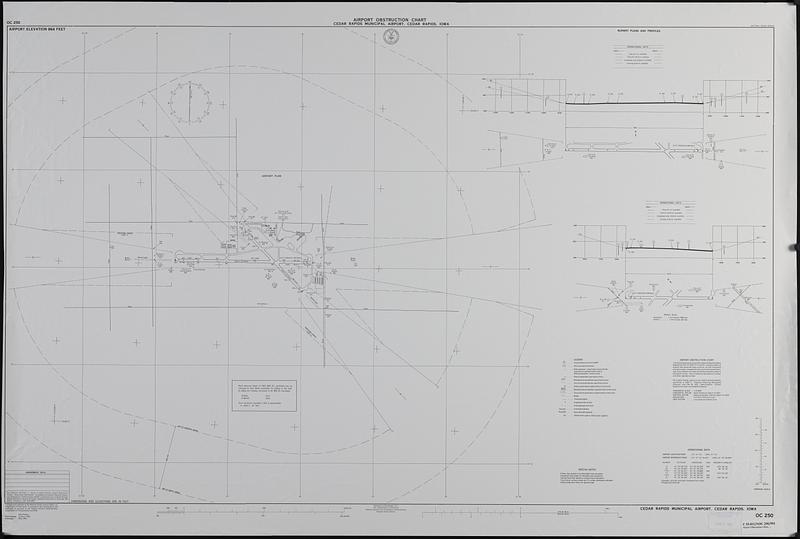 Airport obstruction chart