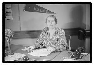 Mrs. Lauretta G. Bresnahan, head of Mass C.C.C.