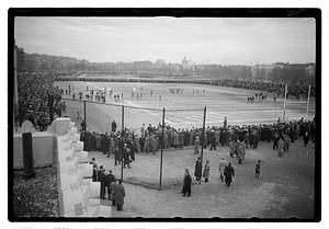 Football game, Back Bay Fens
