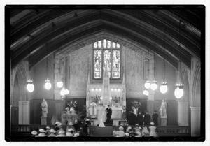 Wedding, daughter of Mrs. Richard Howard taken at Presentation Church Oak Sq. Brighton