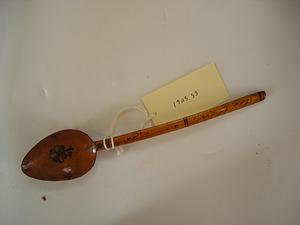 Turkish spoon, lacquered