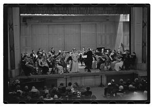 Newton Symphony Susan Godoy at piano