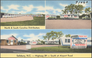 Lakewood Trailer Sales, North & South Carolina distributors, Salisbury, N.C. -- Highway 29 -- South at Airport Road