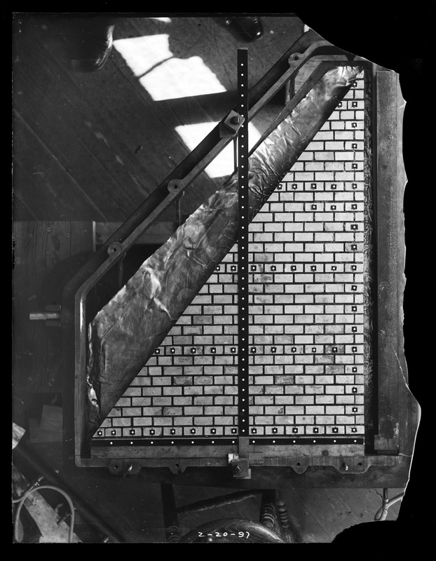 Wachusett Dam, Load Testing Experiment, Clinton, Mass., Feb. 20, 1897