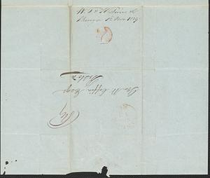 W.T.& H. Pierce to George Coffin, 12 November 1839