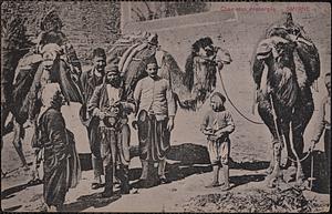Smyrne. Chameaux déchargés