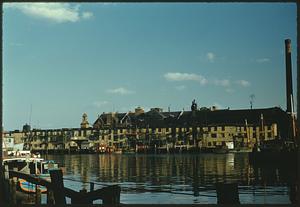 T Wharf from across water, Boston
