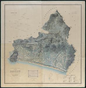 Topographische kaart der residentie Bagelen