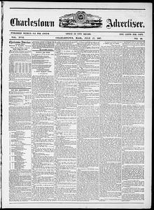 Charlestown Advertiser, July 27, 1867