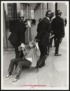 Girl + protest