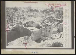 This is a semi general view of Bejestan in the Eastern area of Iran which was devastated by a severe earth quake.