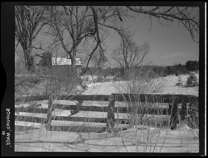 Snow scene, Boxford