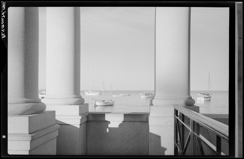 Harbor view from Pilgrim Memorial, Plymouth