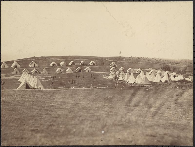 Washington, District of Columbia. Signal Corps camp near Georgetown