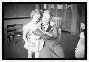 Mabel Adams, principal of Horace Mann School
