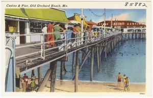 Casino & Pier, Old Orchard Beach, Me.