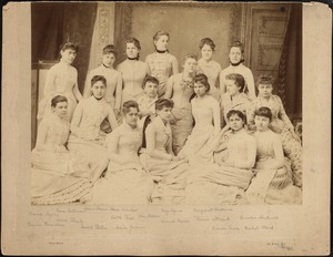 Dana Hall graduating class of 1887