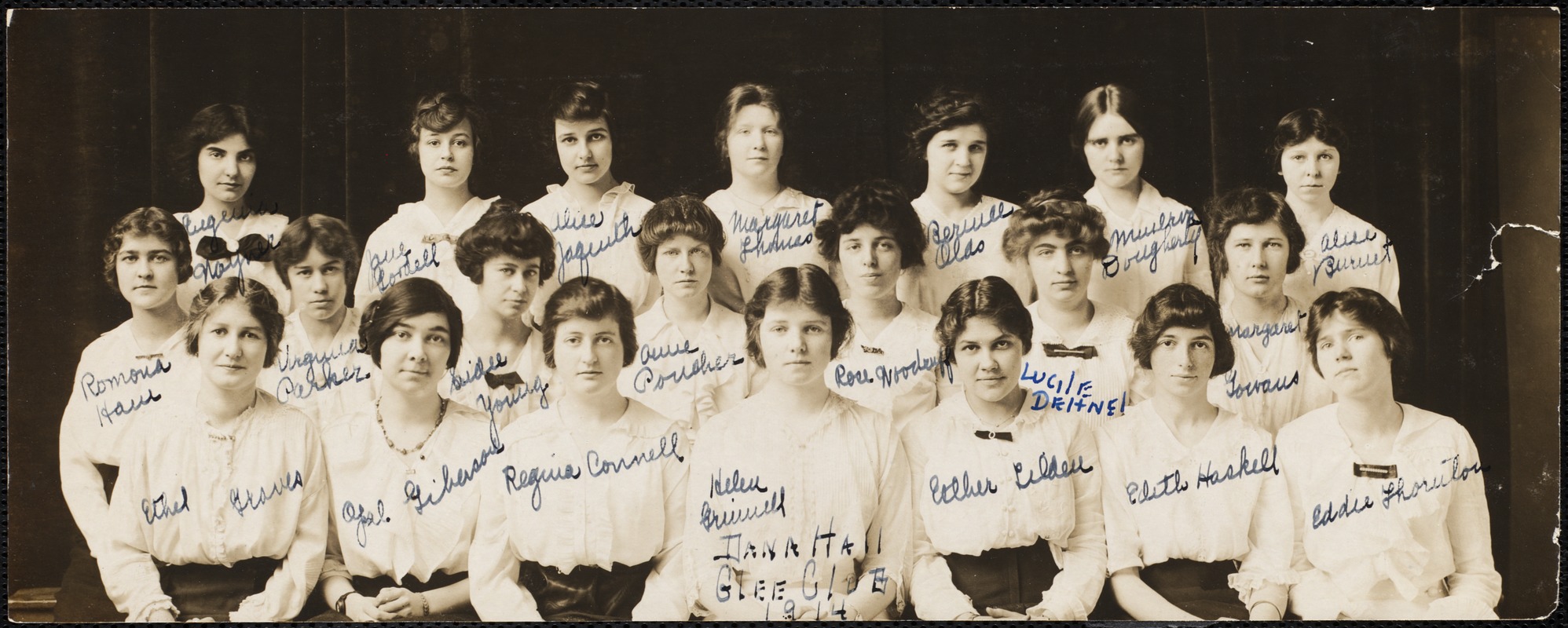 Dana Hall Glee Club, 1913/1914