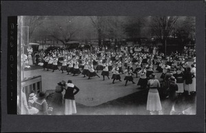 Field Day 1918, Class Drill with Dumbbells