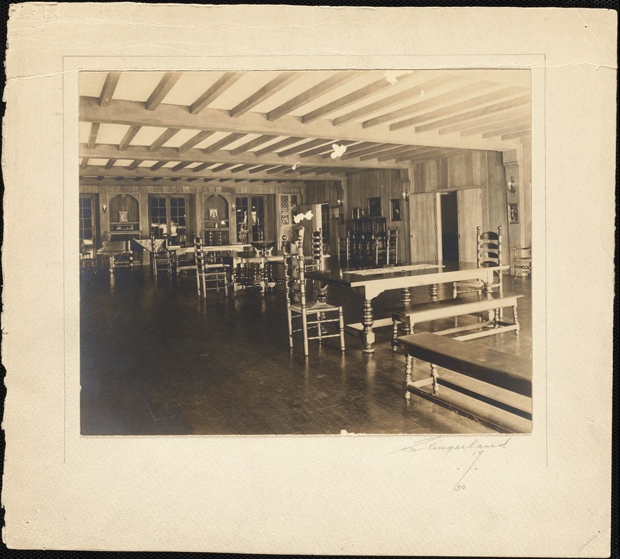 Oak Room, February 1930