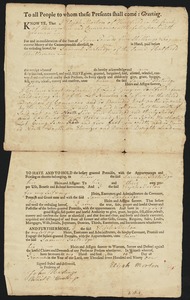Deed, Elijah Morton to Samuel Partridge, 1791