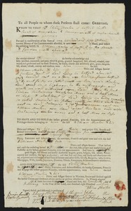 Deed, Elijah Morton to William Morton, 1805