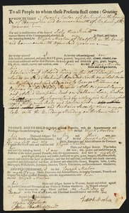 Deed, Joseph Morton to Elijah Morton, 1792
