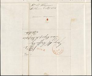 William W. Thomas to George Coffin, 2 April 1835