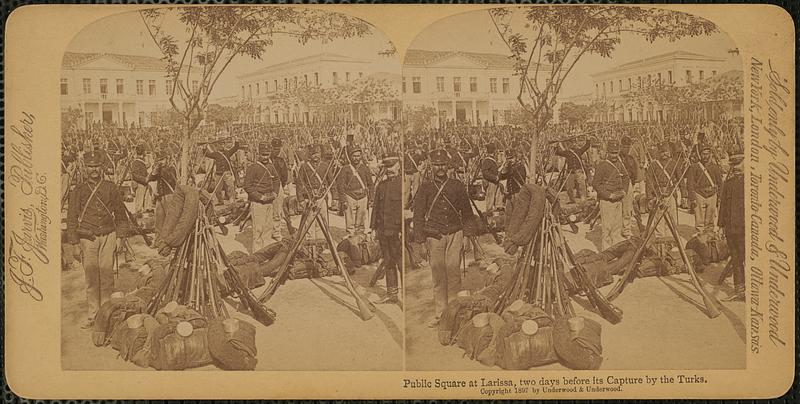 Public square at Larissa, two days before its capture by the Turks