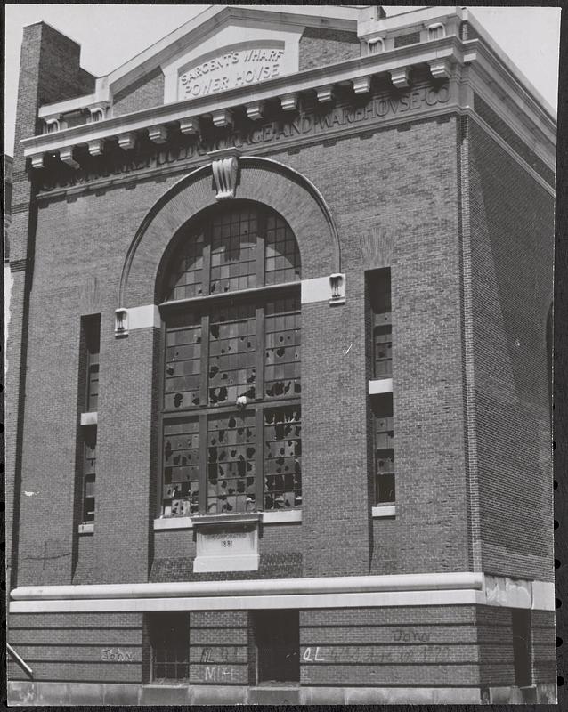Sargent's Wharf Power House, Quincy Market Cold Storage and Warehouse
