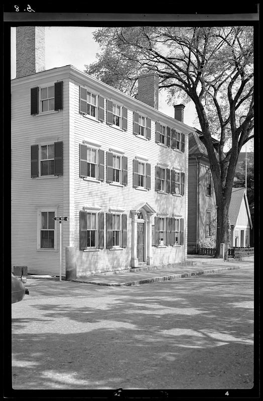 The venerable Cape Ann Historical House (built about 1805), Gloucester