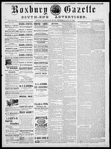 Roxbury Gazette and South End Advertiser, January 25, 1883