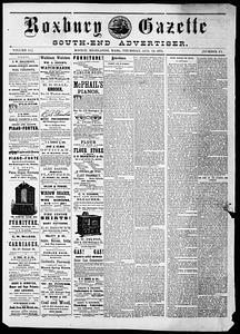 Roxbury Gazette and South End Advertiser, August 12, 1875