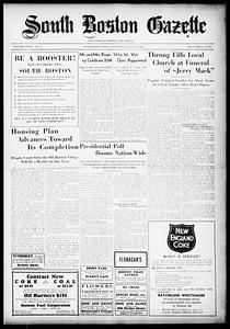 South Boston Gazette, August 15, 1936