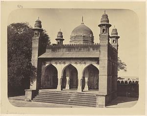 View of unidentified tomb or cenotaph