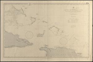 West Indies, eastern part of Bahama Islands with part of Cuba and north coast of Santo Domingo