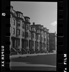 Montgomery Street, Boston, Massachusetts, between Dartmouth Street and West Canton Street