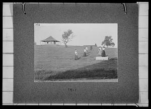 Unknown women playing golf