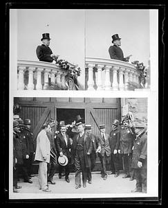 Pres. Wilson and Roosevelt
