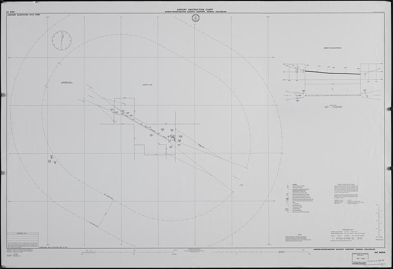 Airport obstruction chart, OC 5054, Akron-Washington County Airport, Akron, Colorado