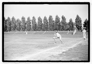 Women's baseball game