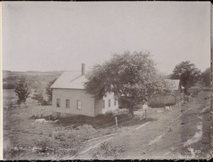 Wachusett Reservoir, John Zinc's house, from the northwest, Boylston, Mass., Jul. 16, 1896