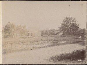 Wachusett Reservoir, Eliza N. Leadbetter's house, from the north, Clinton, Mass., Jul. 31, 1896