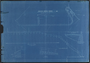 Rockport Water Works, plan and profile of roadway to pumping station