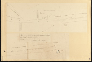 Plan of sundry widenings and improvements on Main Street in Rockport made by order of the county commissioners